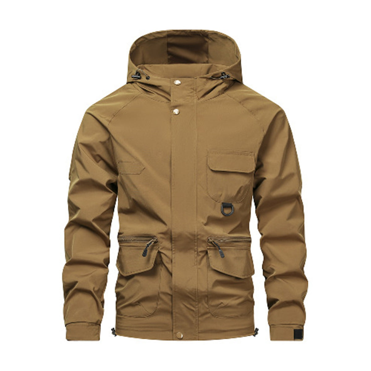 Helvellyn Men's Windproof Utility Jacket - brown white