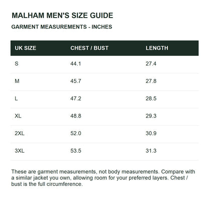 Malham fleece-lined softshell jacket — men size