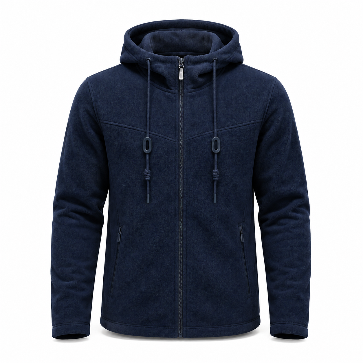 Malham Men's Thermal Fleece Midlayer - navy white