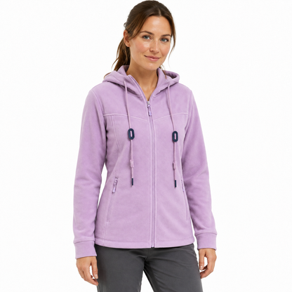 Malham Women's Thermal Fleece Midlayer - lilac model