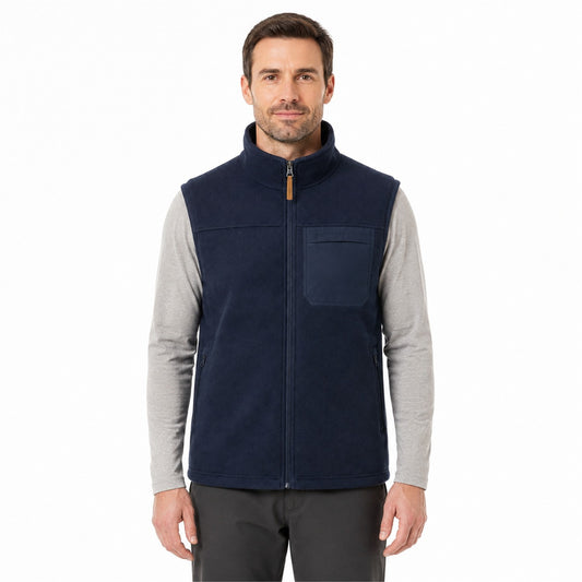 Borrowdale fleece gilet — men model