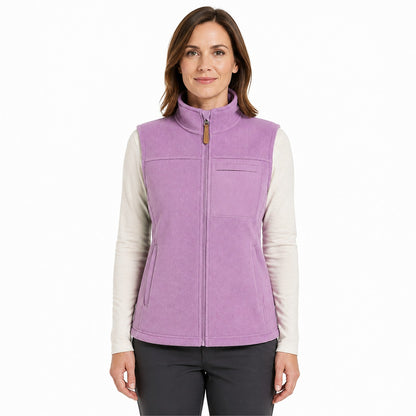 Borrowdale fleece gilet — women model