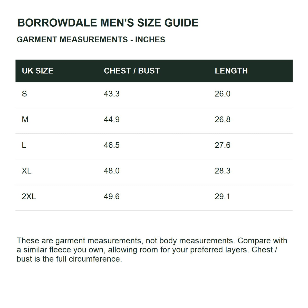 Borrowdale fleece gilet — men size
