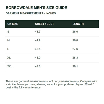 Borrowdale fleece gilet — men size