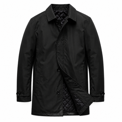 Ashdown Men's Lightweight Insulated Coat - black white