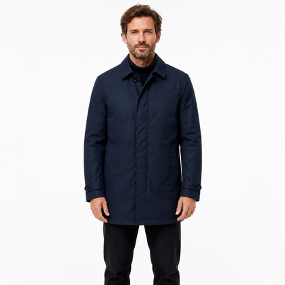 Ashdown Men's Lightweight Insulated Coat - navy model