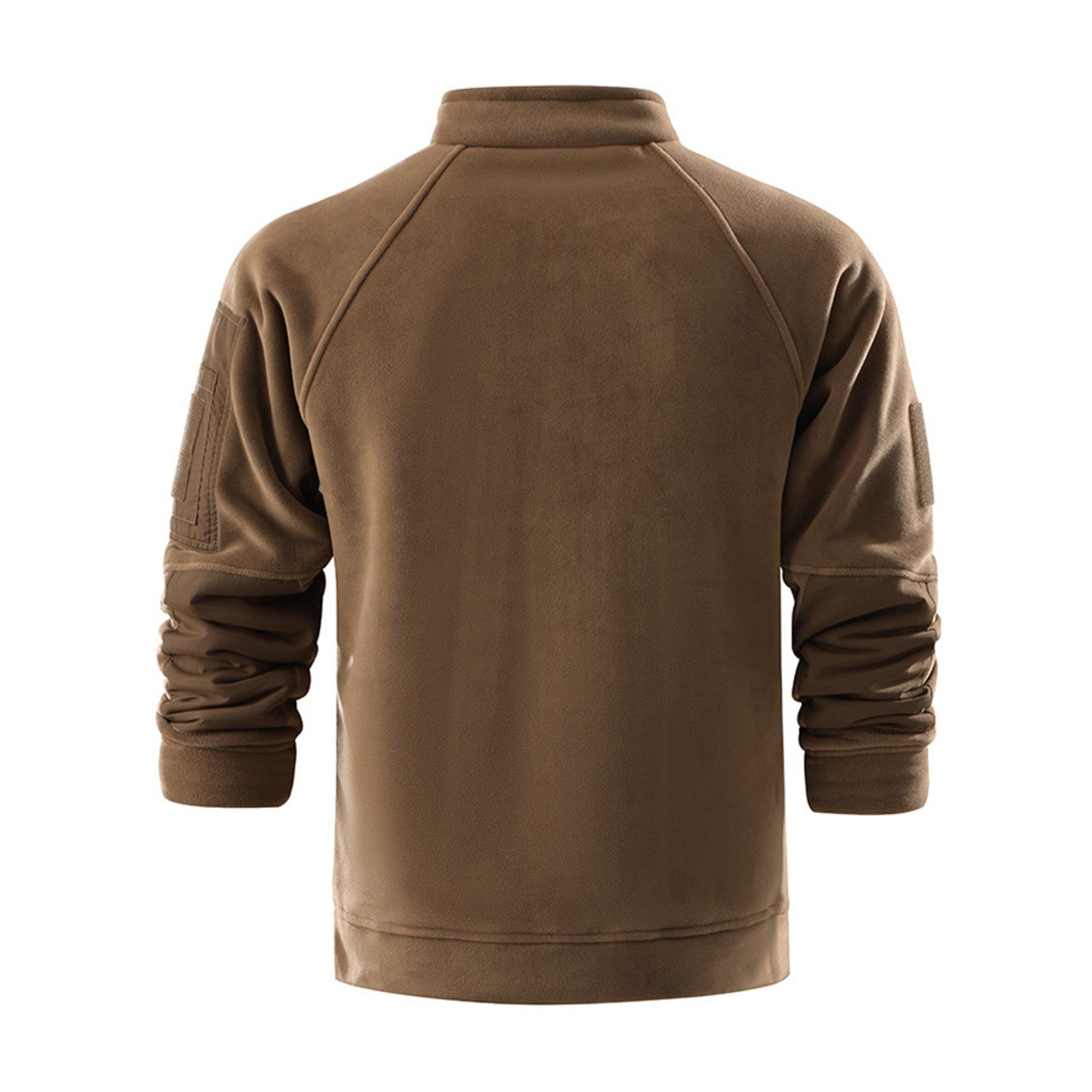 Kielder men's zip-neck fleece pullover - back