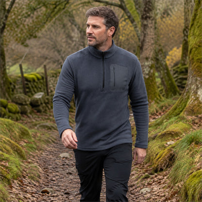 Whinlatter men's half-zip fleece - outdoor
