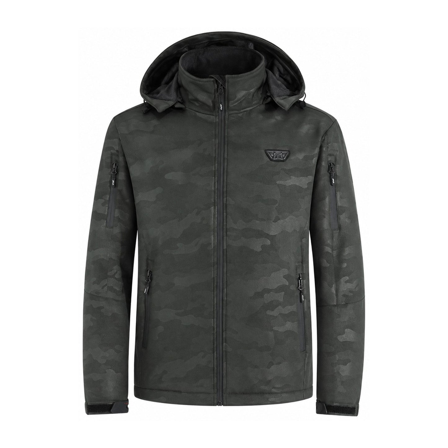 Tynedale Men's Heated Hooded Jacket - camo front