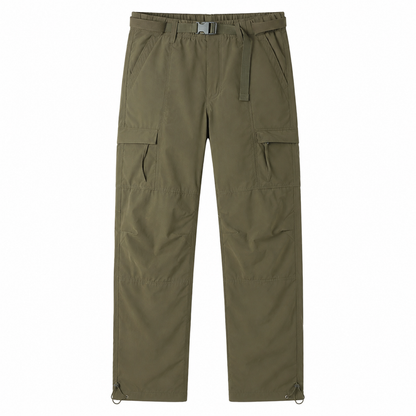 Men's cargo walking trousers — tan