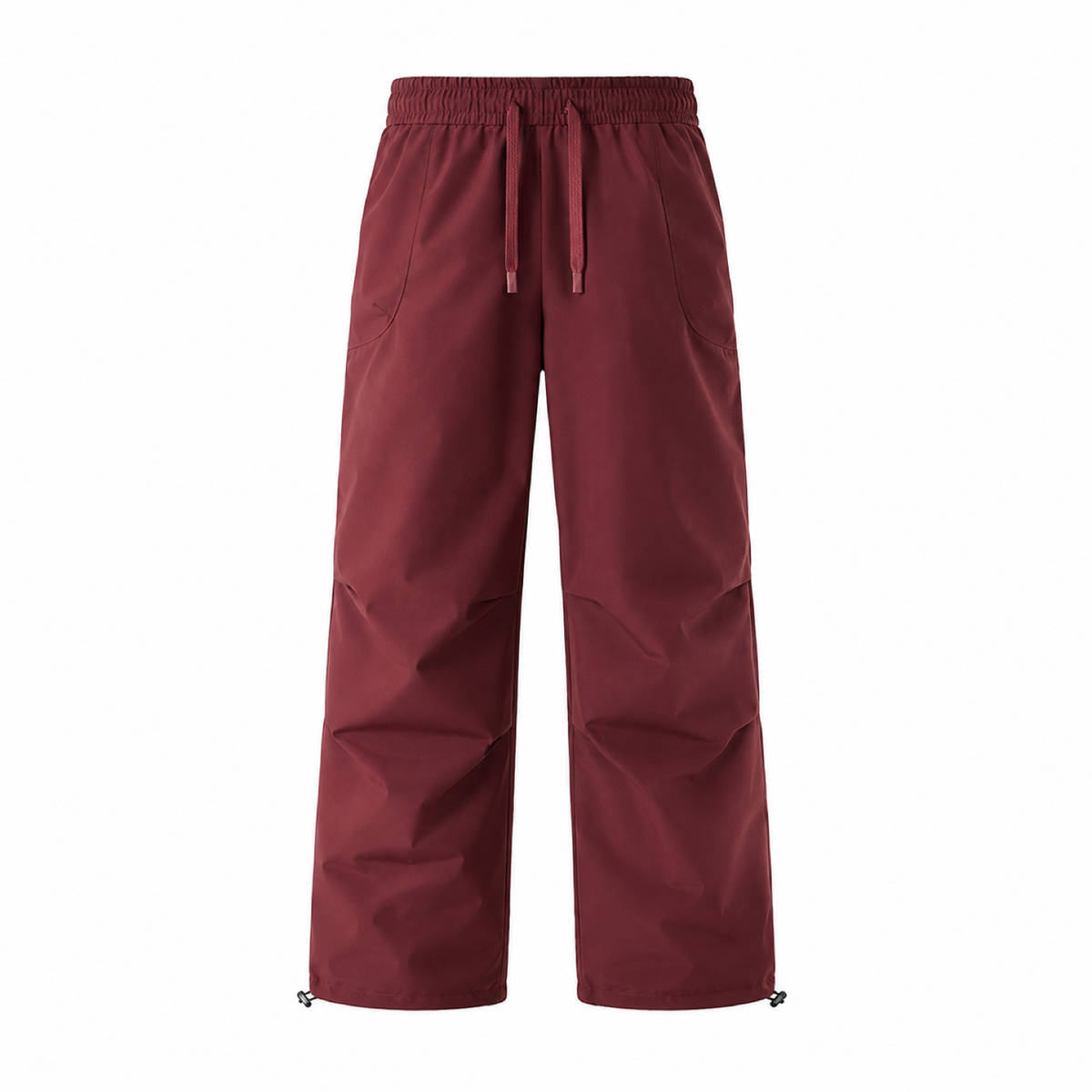 3-in-1 outdoor trousers — burgundy