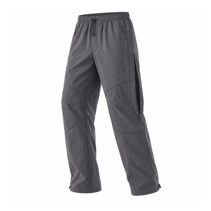Kinder men's grey zip-vent walking trousers