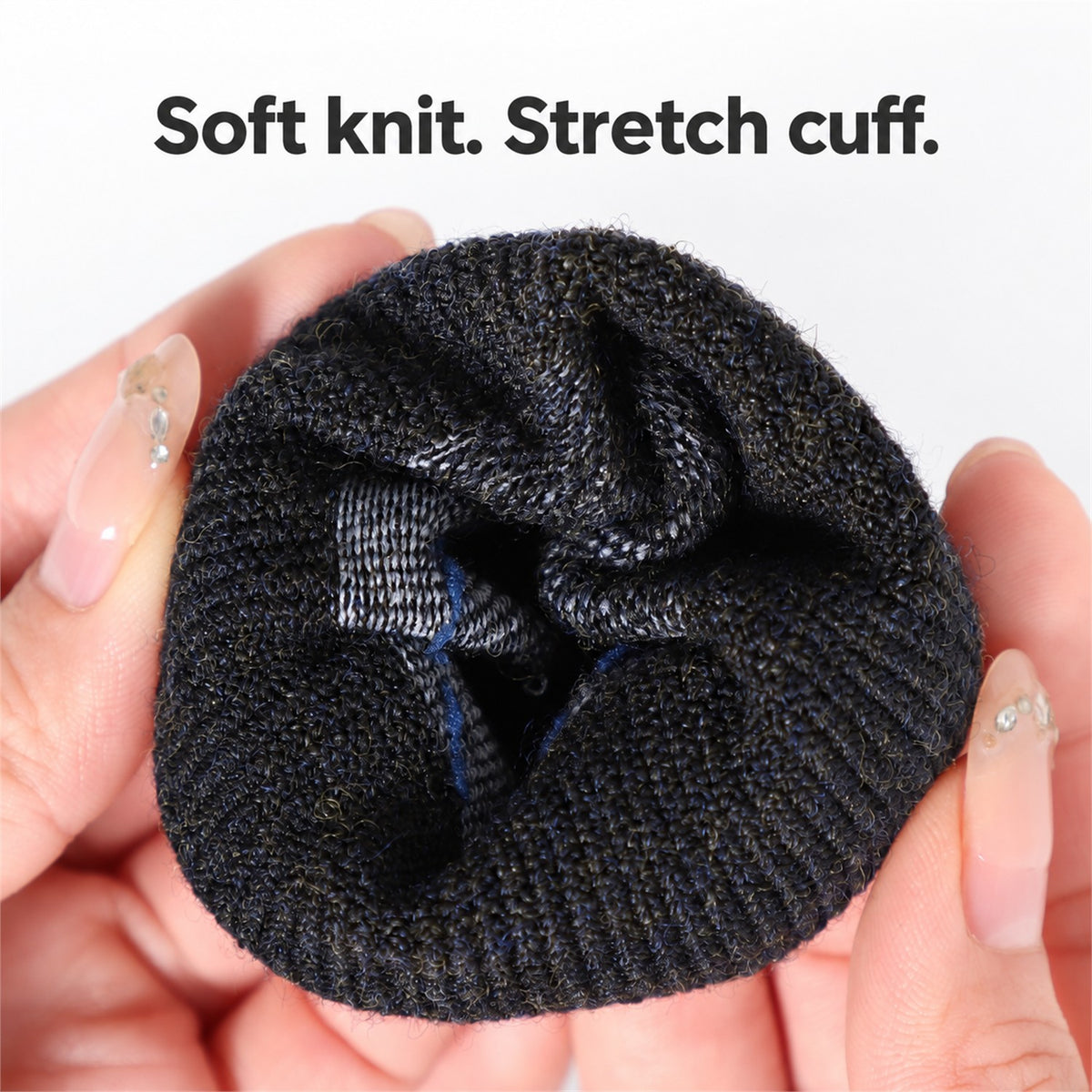 Ridsdale merino blend ankle socks – Soft knit and stretch cuff