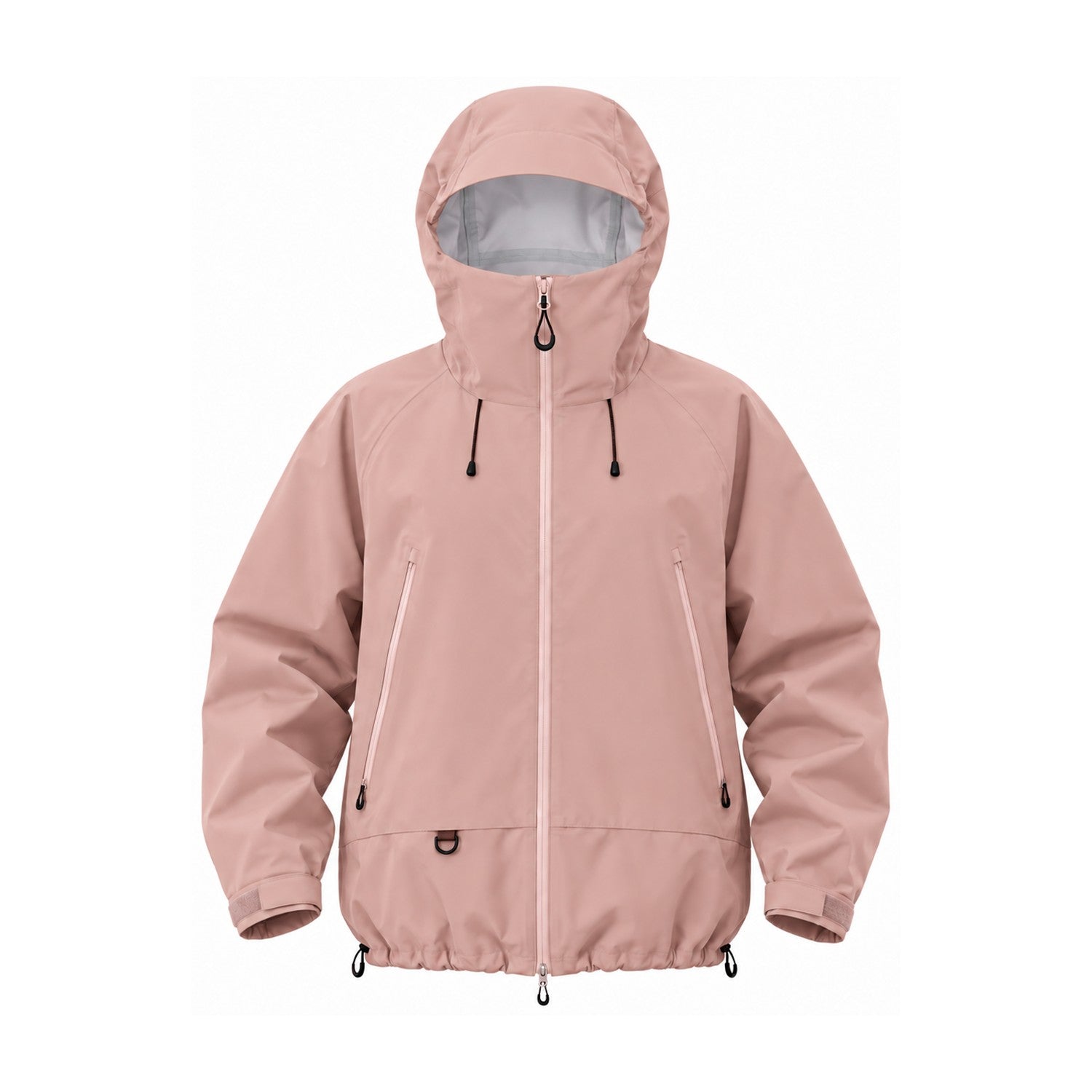 Swaledale waterproof shell jacket — pink front