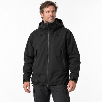 Swaledale waterproof shell jacket — men white