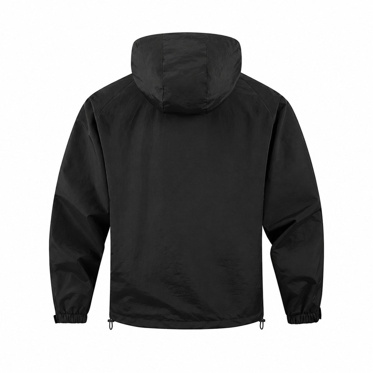 Ribblesdale men's hooded utility smock - black back