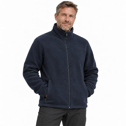 Warkworth fleece midlayer — men white