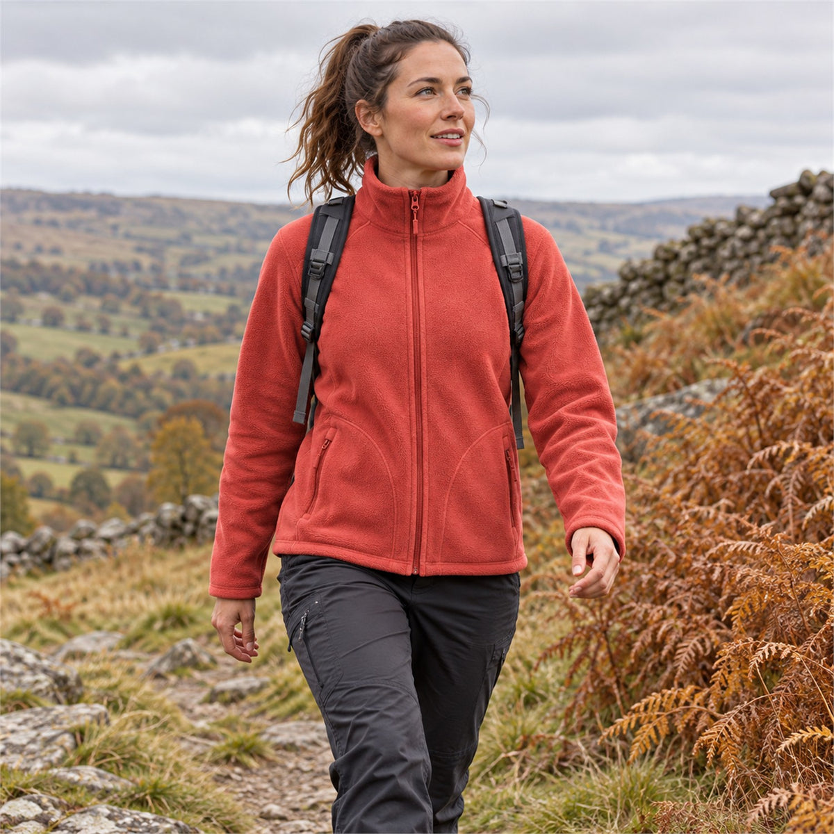 Warkworth fleece midlayer — women outdoor