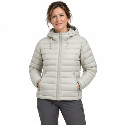 Danby lightweight hooded down jacket — women white