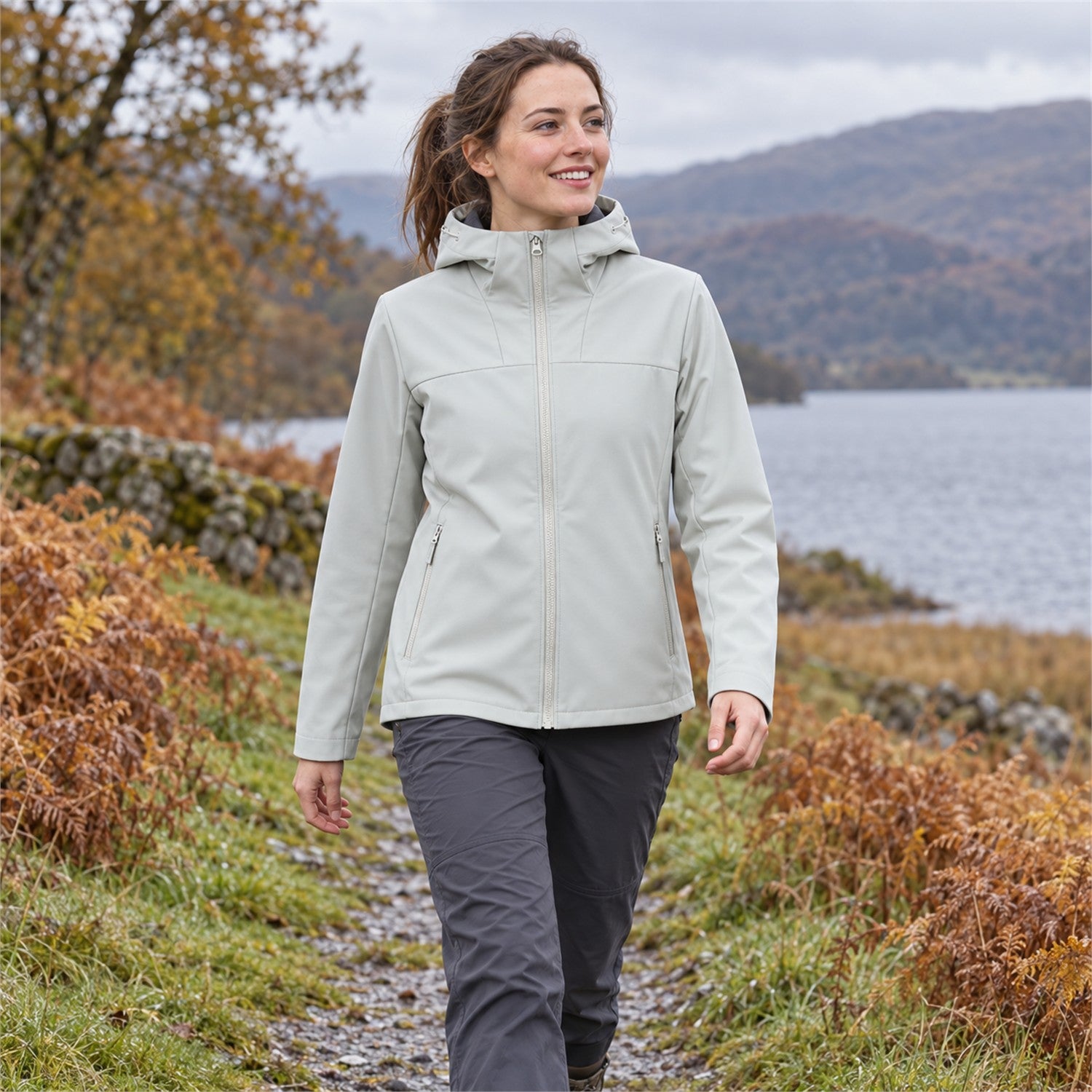 Farndale hooded softshell jacket — women outdoor