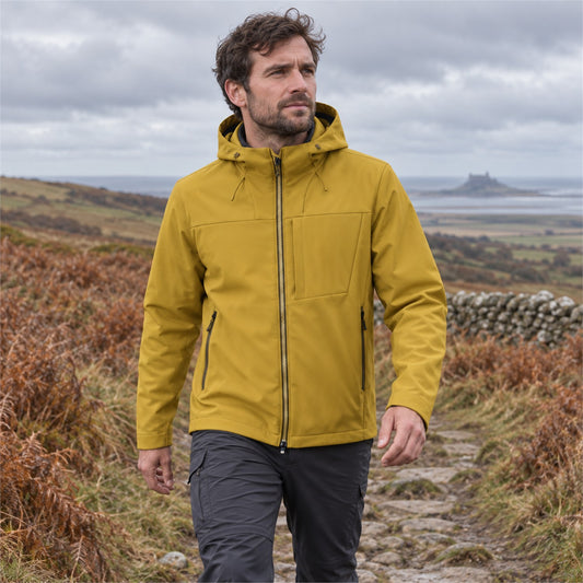 Allendale hooded softshell jacket — hood men outdoor