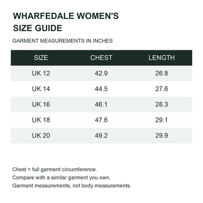 Wharfedale women's heated hooded jacket — 99 size guide women