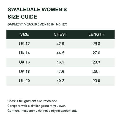 Swaledale size guide women