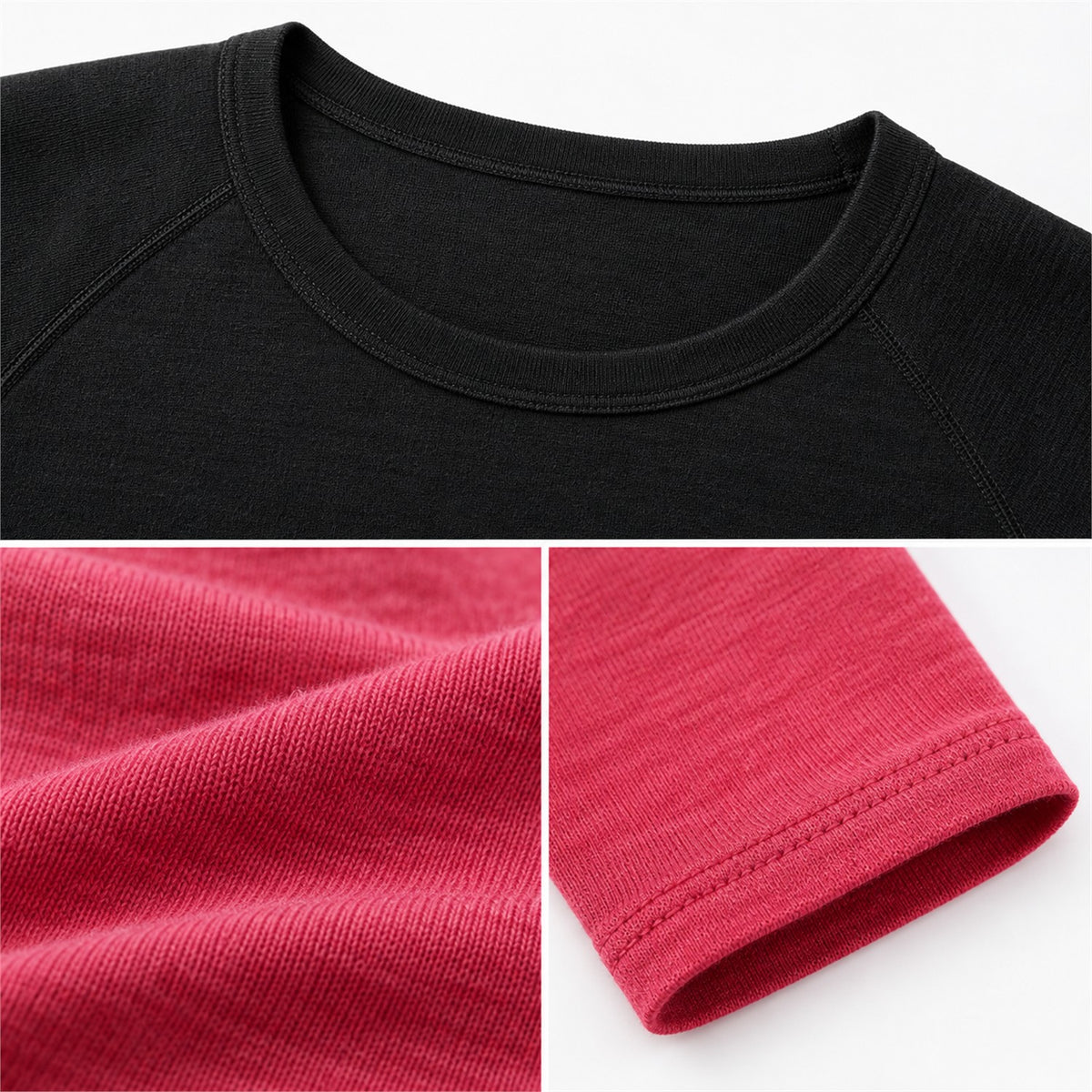 Acomb women's merino wool base layer - details