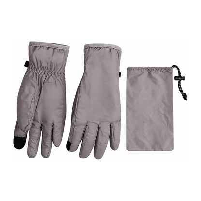 Brampton lightweight touchscreen gloves – grey