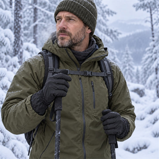 Brampton lightweight touchscreen gloves – men outdoor