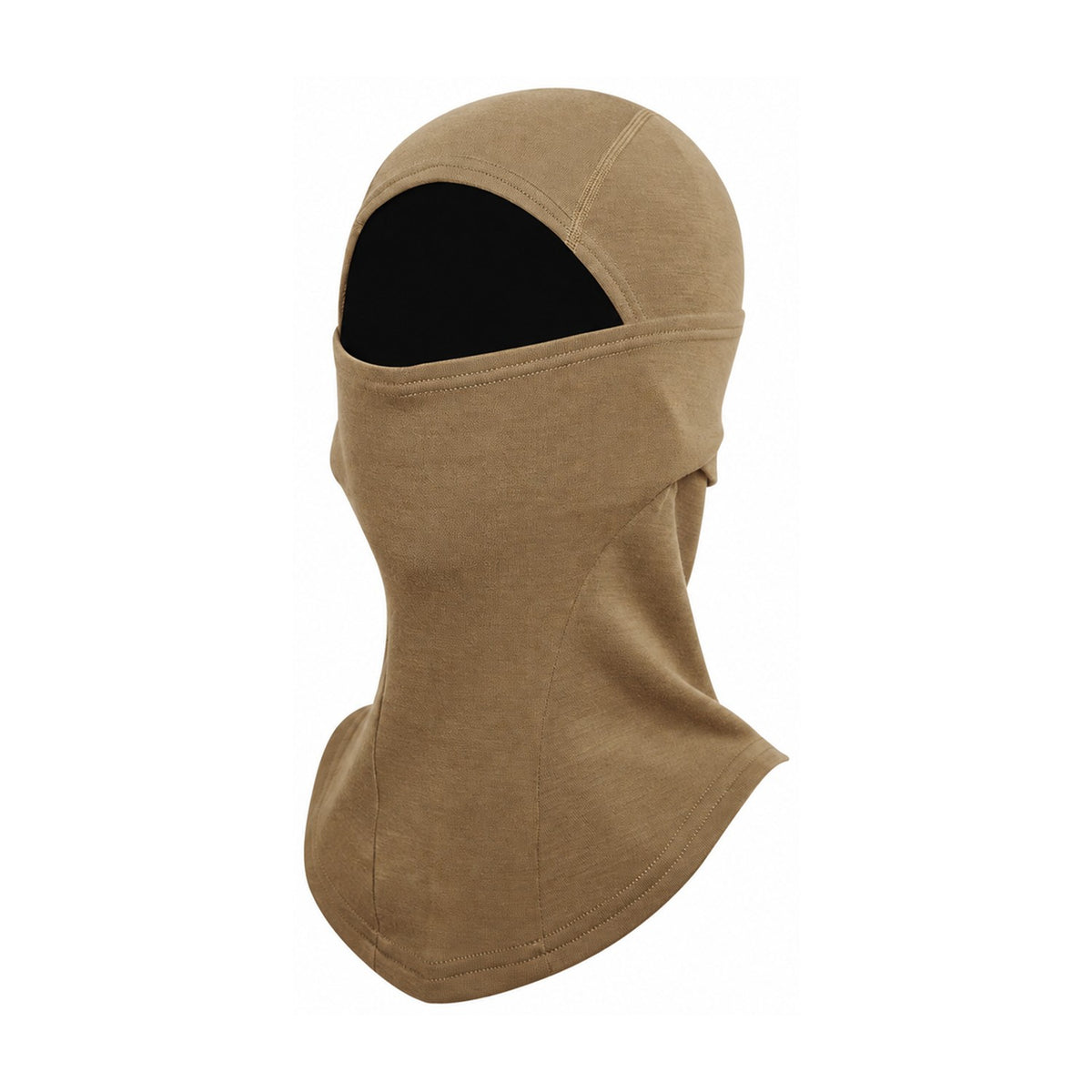 Alwinton Merino Wool Balaclava in Khaki – white background