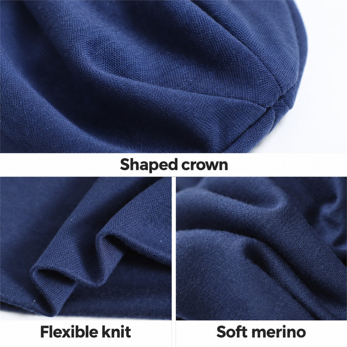 Bellingham Merino Wool Beanie - details