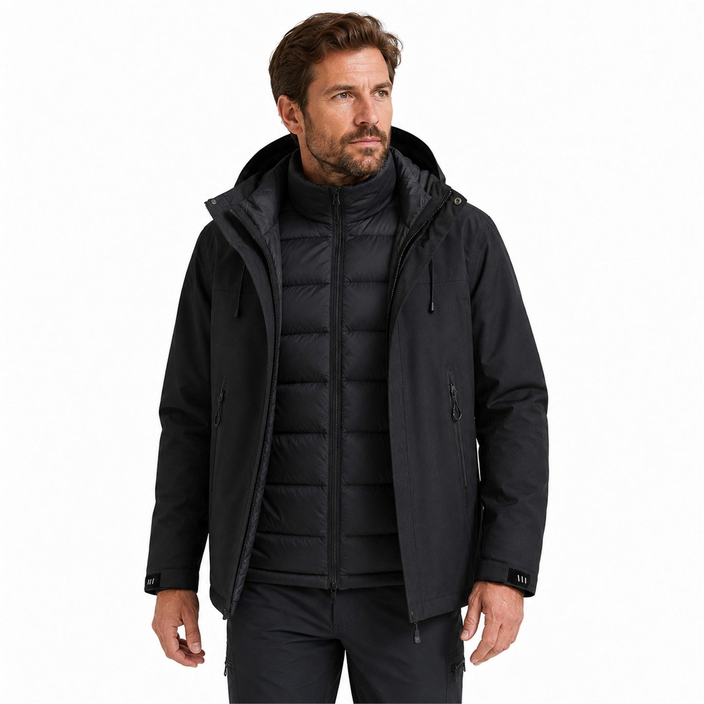 Pennine Men's Seam-Sealed 3-in-1 Down Jacket